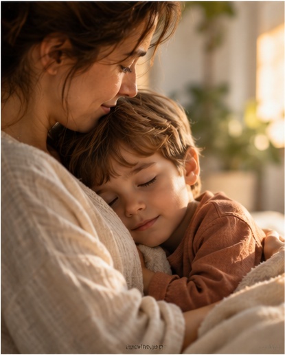 Adulto e bambino durante un momento di ascolto e relazione