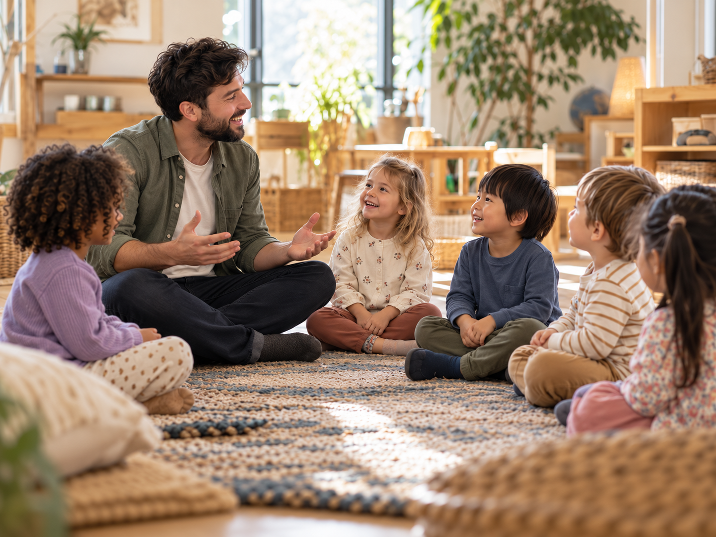 Bambini in un contesto educativo